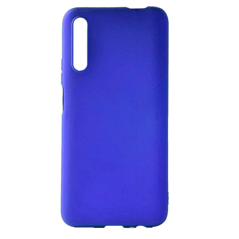 Huawei P Smart Pro 2019 Kılıf Zore Premier Silikon Kılıf - Saks Mavi