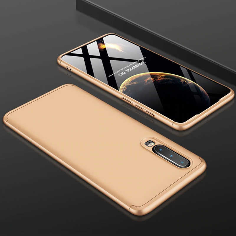 Huawei P30 Kılıf Zore Ays Kılıf - Gold