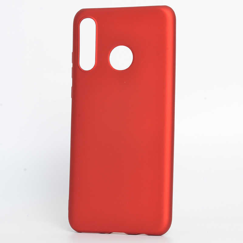 Huawei P30 Lite Kılıf Zore Premier Silikon Kılıf - Kırmızı