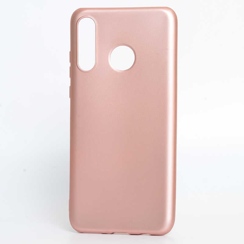 Huawei P30 Lite Kılıf Zore Premier Silikon Kılıf - Rose Gold
