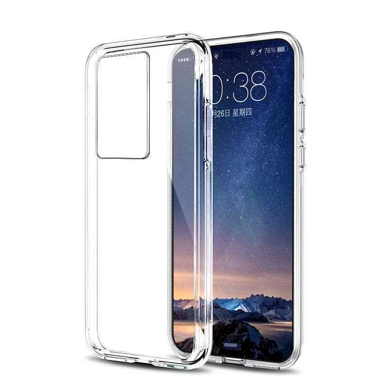 Huawei P40 Pro Kılıf Zore Süper Silikon Kılıf - Renksiz