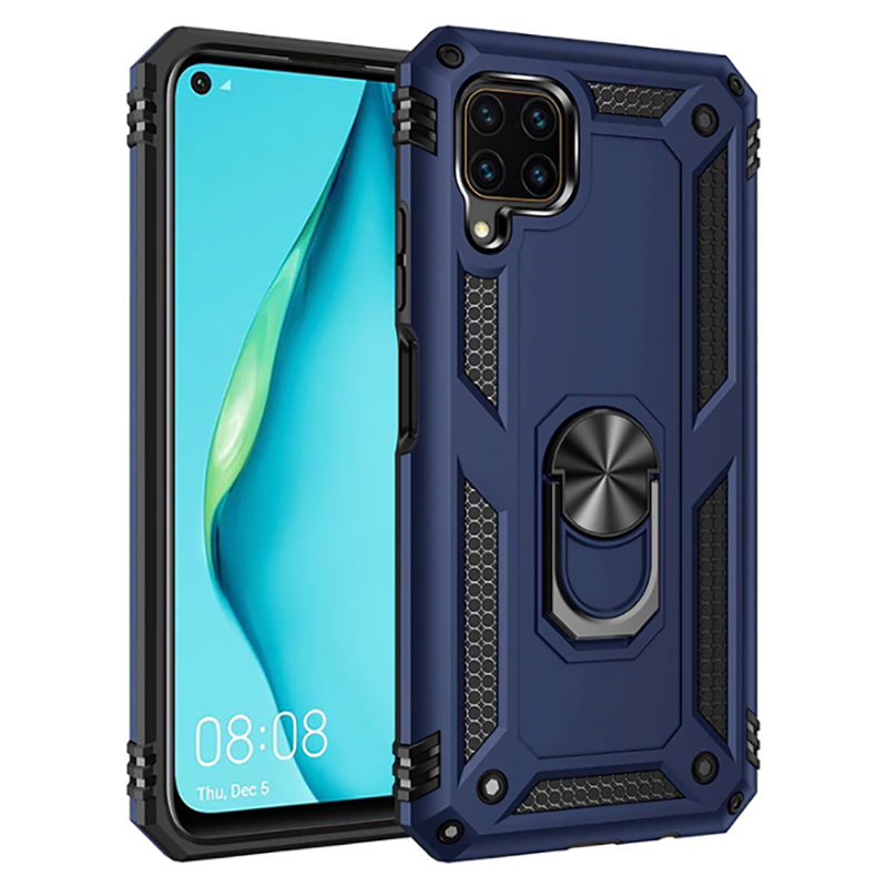 Huawei P40 Lite Kılıf Zore Vega Kılıf - Mavi