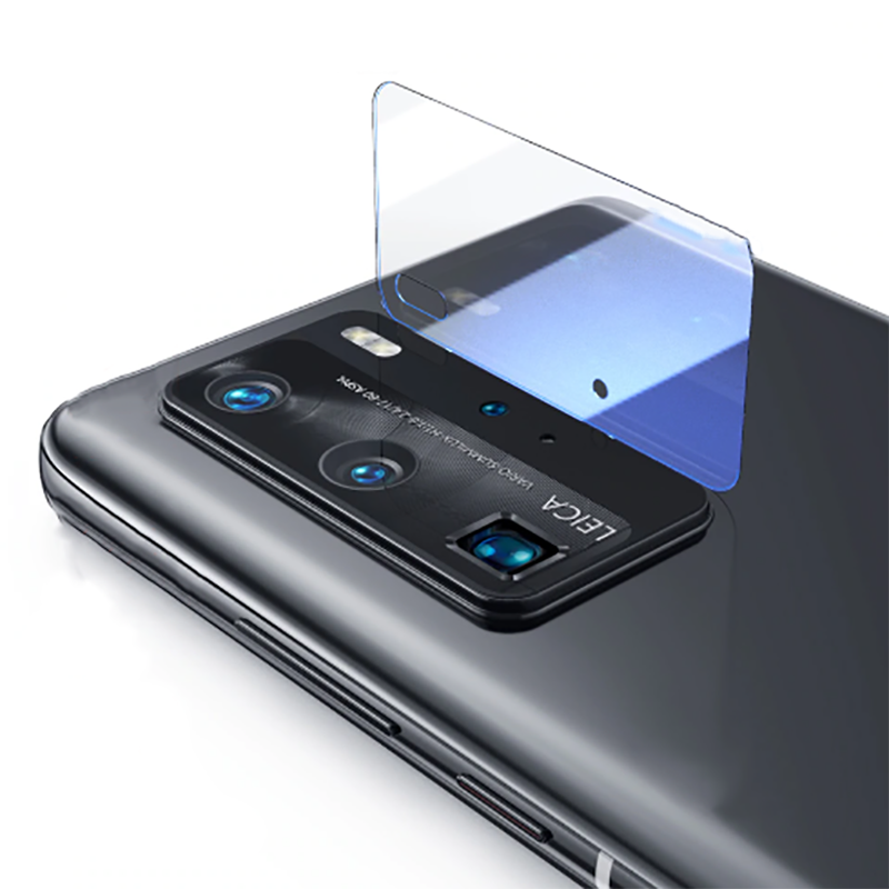 Huawei P40 Pro Zore Nano Kamera Koruyucu - Renksiz
