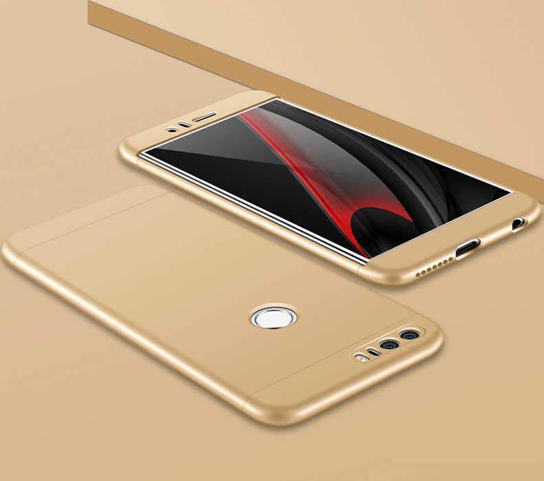 Huawei P9 Lite 2017 Kılıf Zore Ays Kılıf - Gold