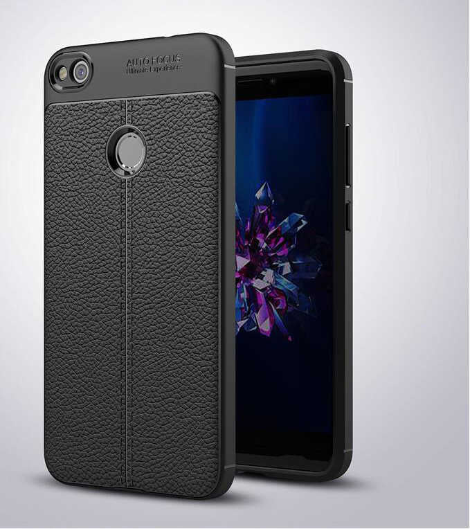 Huawei P9 Lite Mini Kılıf Zore Niss Silikon Kılıf - Siyah