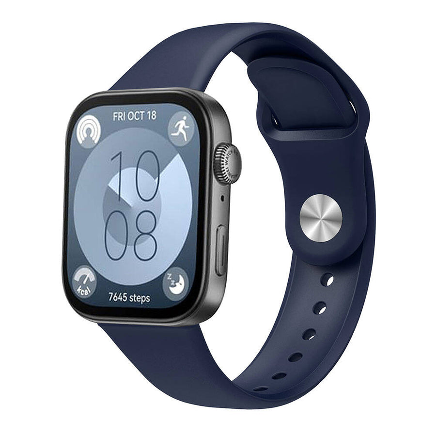 Huawei Watch Fit 3 KRD-11 22mm Silikon Kordon - Mavi