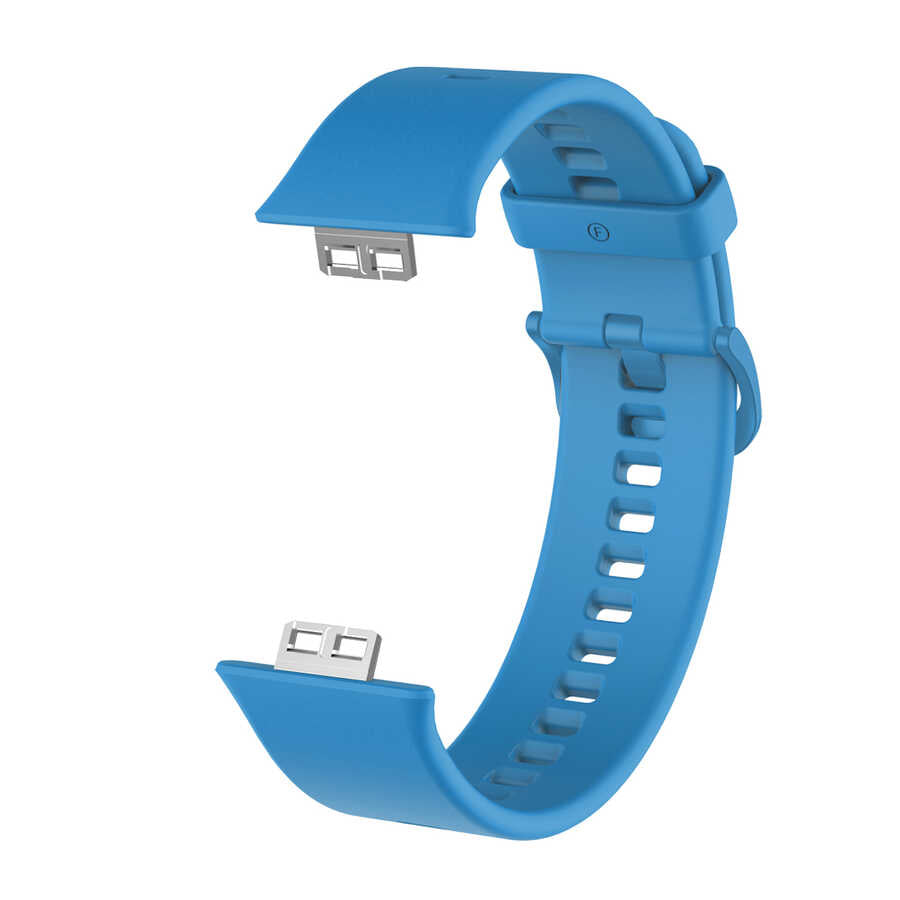 Huawei Watch Fit KRD-43 Silikon Kordon - Mavi