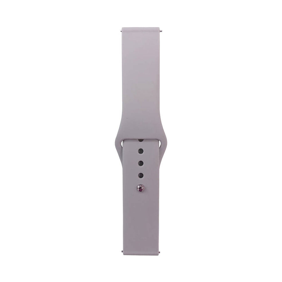 Huawei Watch GT 3 46mm Band Serisi 22mm Klasik Kordon Silikon Strap Kayış - Cloud Gray