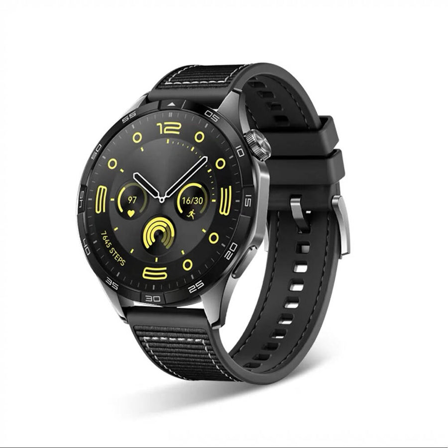 Huawei Watch GT 3 46mm Zore KRD-102 22mm Silikon Kordon - Siyah