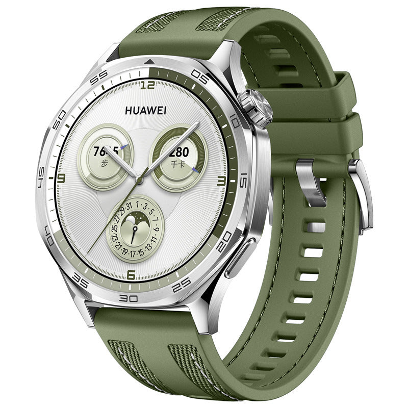 Huawei Watch GT 5 Zore KRD-128 Silikon Kordon - Yeşil