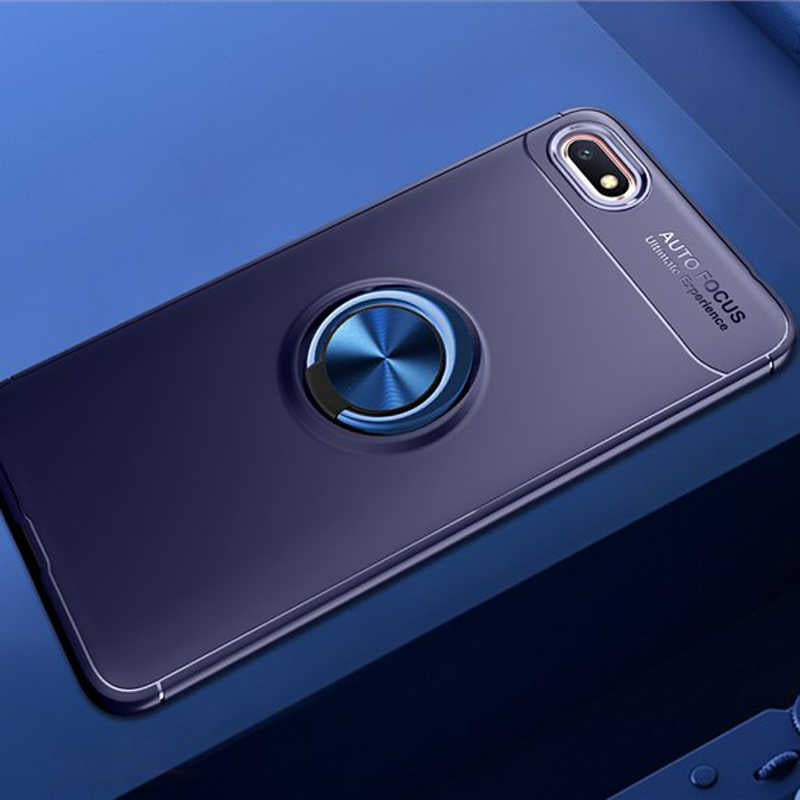Huawei Y5 2018 Kılıf Zore Ravel Silikon Kılıf - Mavi