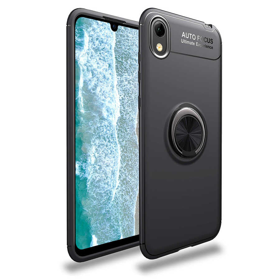 Huawei Y5 2019 Kılıf Zore Ravel Silikon Kılıf - Siyah