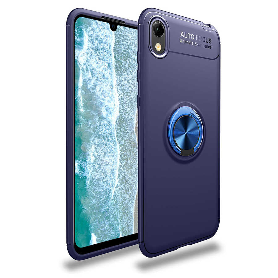 Huawei Y5 2019 Kılıf Zore Ravel Silikon Kılıf - Mavi