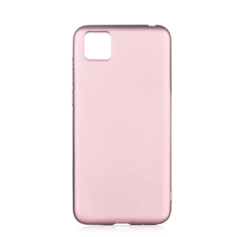 Huawei Y5P Kılıf Zore Premier Silikon Kılıf - Rose Gold
