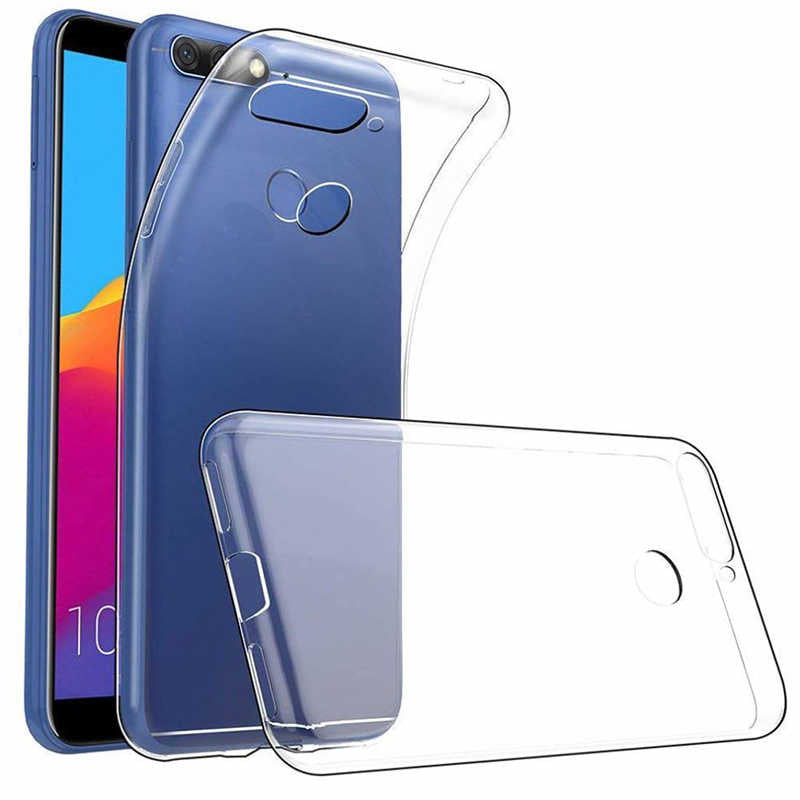Huawei Y6 2018 Kılıf Zore Süper Silikon Kılıf - Renksiz
