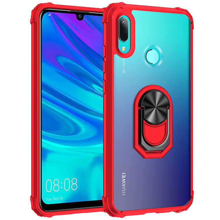 Huawei Y6 2019 Kılıf Zore Mola Kılıf - Kırmızı