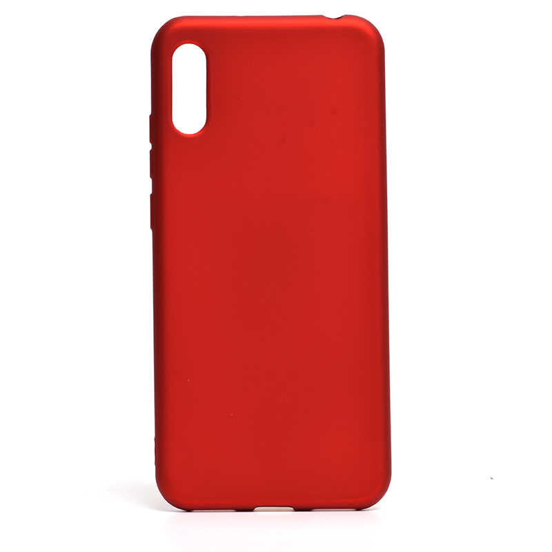 Huawei Y6 2019 Kılıf Zore Premier Silikon Kılıf - Kırmızı