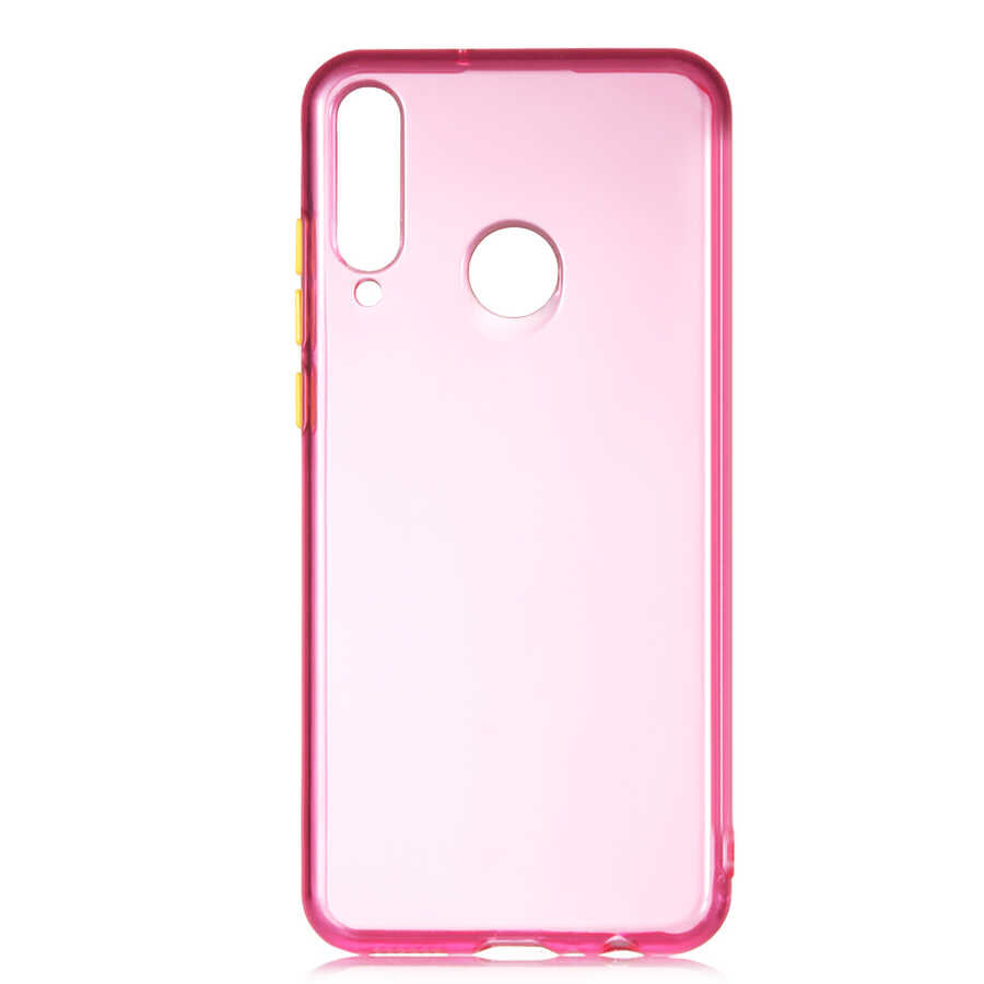 Huawei Y6P Kılıf Zore Bistro Kılıf - Pembe