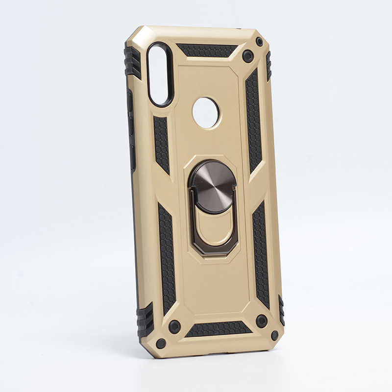 Huawei Y6S 2019 Kılıf Zore Vega Kılıf - Gold