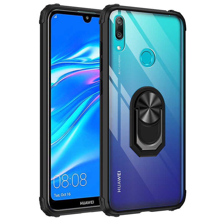 Huawei Y7 Prime 2019 Kılıf Zore Mola Kılıf - Siyah