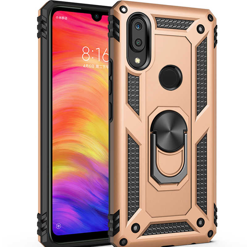 Huawei Y7 Prime 2019 Kılıf Zore Vega Kılıf - Gold