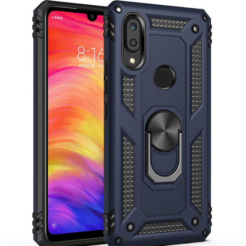 Huawei Y7 Prime 2019 Kılıf Zore Vega Kılıf - Mavi