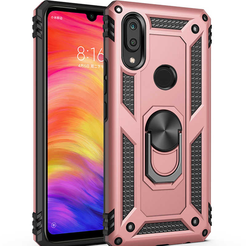 Huawei Y7 Prime 2019 Kılıf Zore Vega Kılıf - Rose Gold