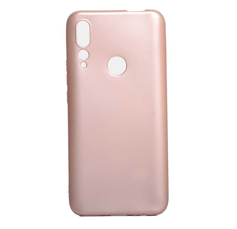 Huawei Y9 Prime 2019 Kılıf Zore Premier Silikon Kılıf - Rose Gold