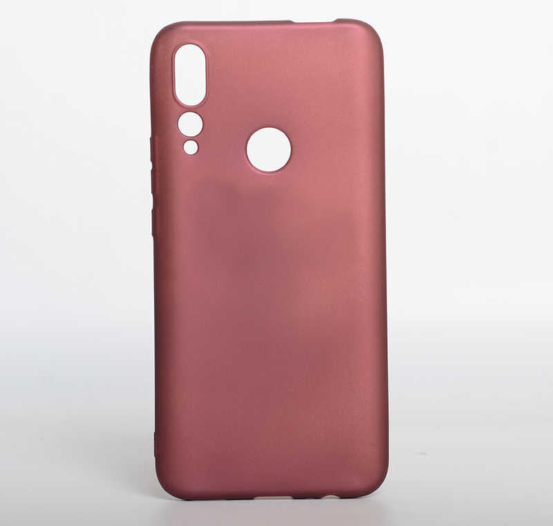 Huawei Y9 Prime 2019 Kılıf Zore Premier Silikon Kılıf - Mürdüm