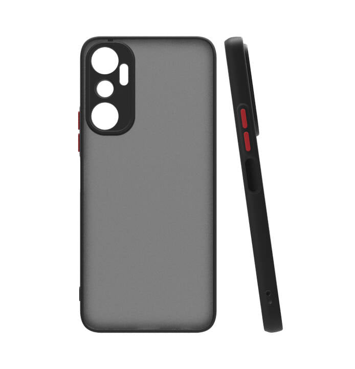 İnfinix Hot 20 Kılıf Zore Hux Kılıf - Siyah