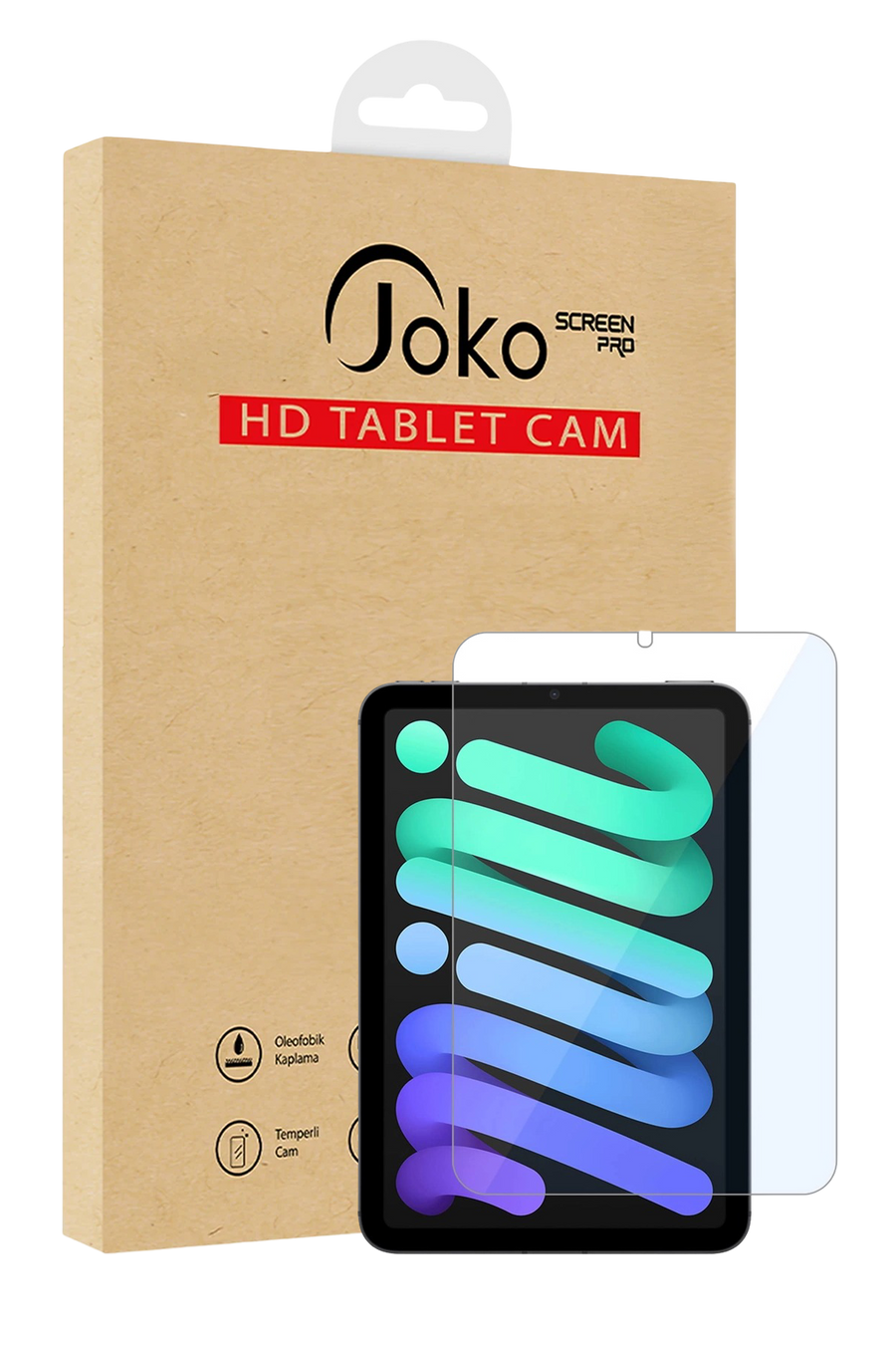 Joko Apple iPad Mini 3 HD Tablet Cam Ekran Koruyucu - Şeffaf