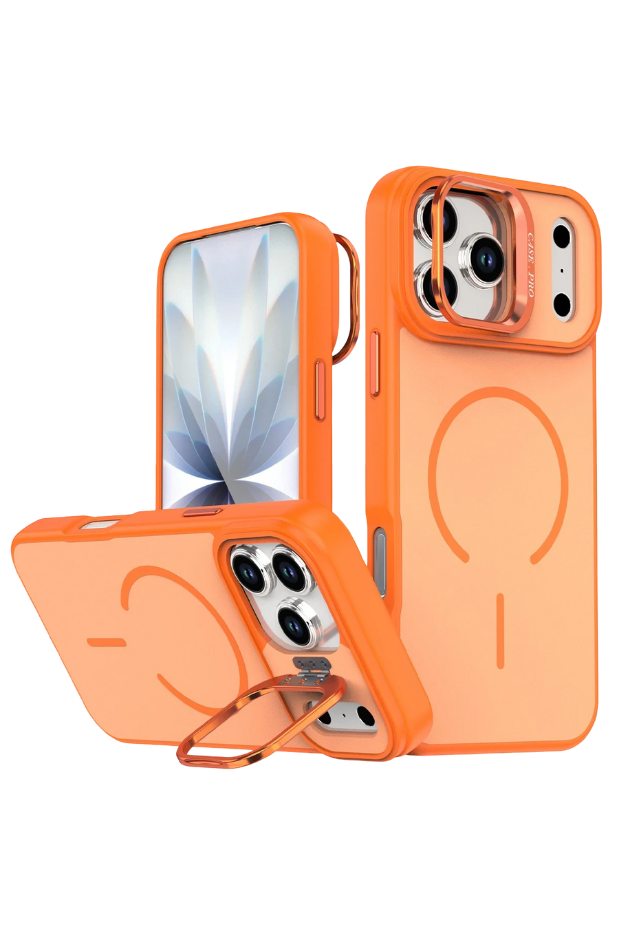 Joko Apple iPhone 17 Pro Max Flexa Magsafe Kapak - Turuncu