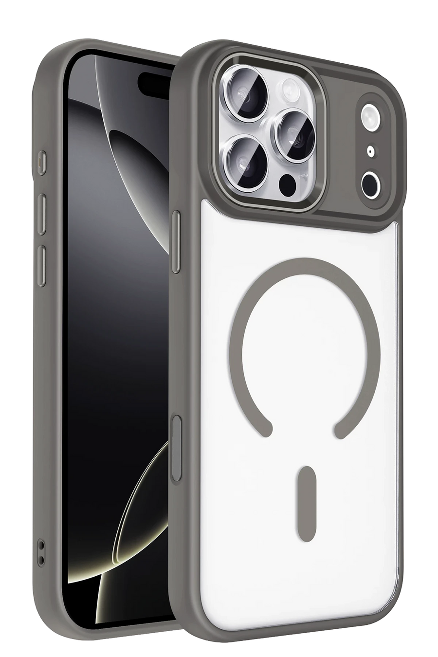 Joko Apple iPhone 17 Pro Max Terea Magsafe Kapak - Gri