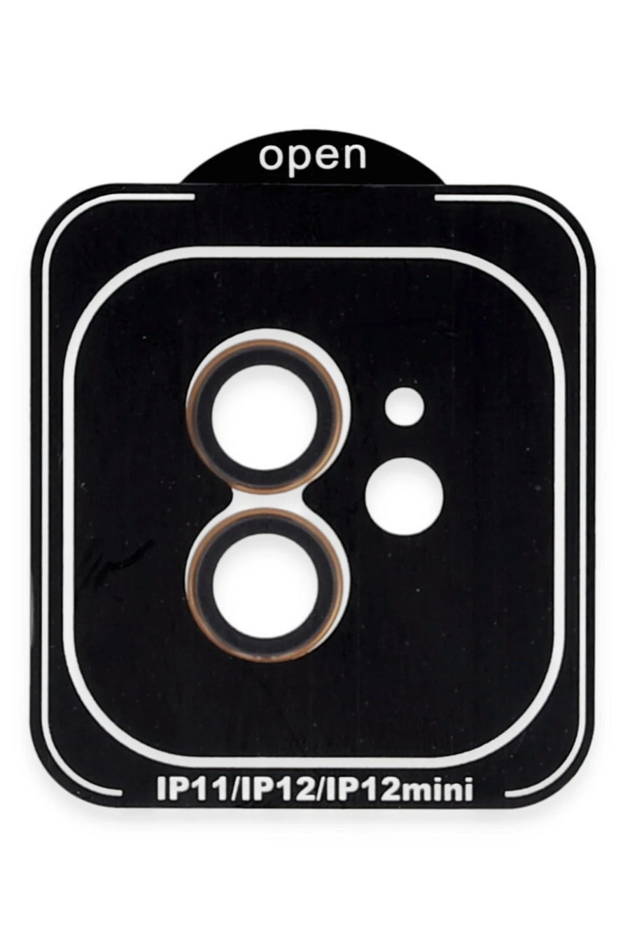 Joko Apple iPhone 11 PVD Metal Kamera Lens - Turuncu