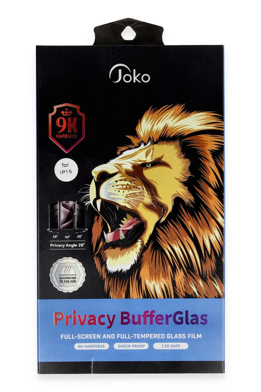 Joko Apple iPhone 14 Pro Buffer Hayalet Cam Ekran Koruyucu - Siyah