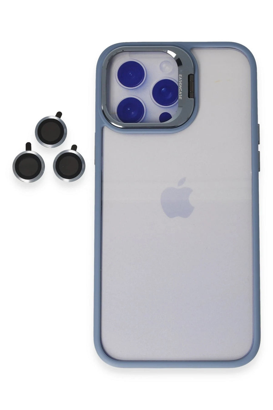 Joko Apple iPhone 14 Pro Kılıf Roblox Lens Standlı Kapak - Sierra Blue