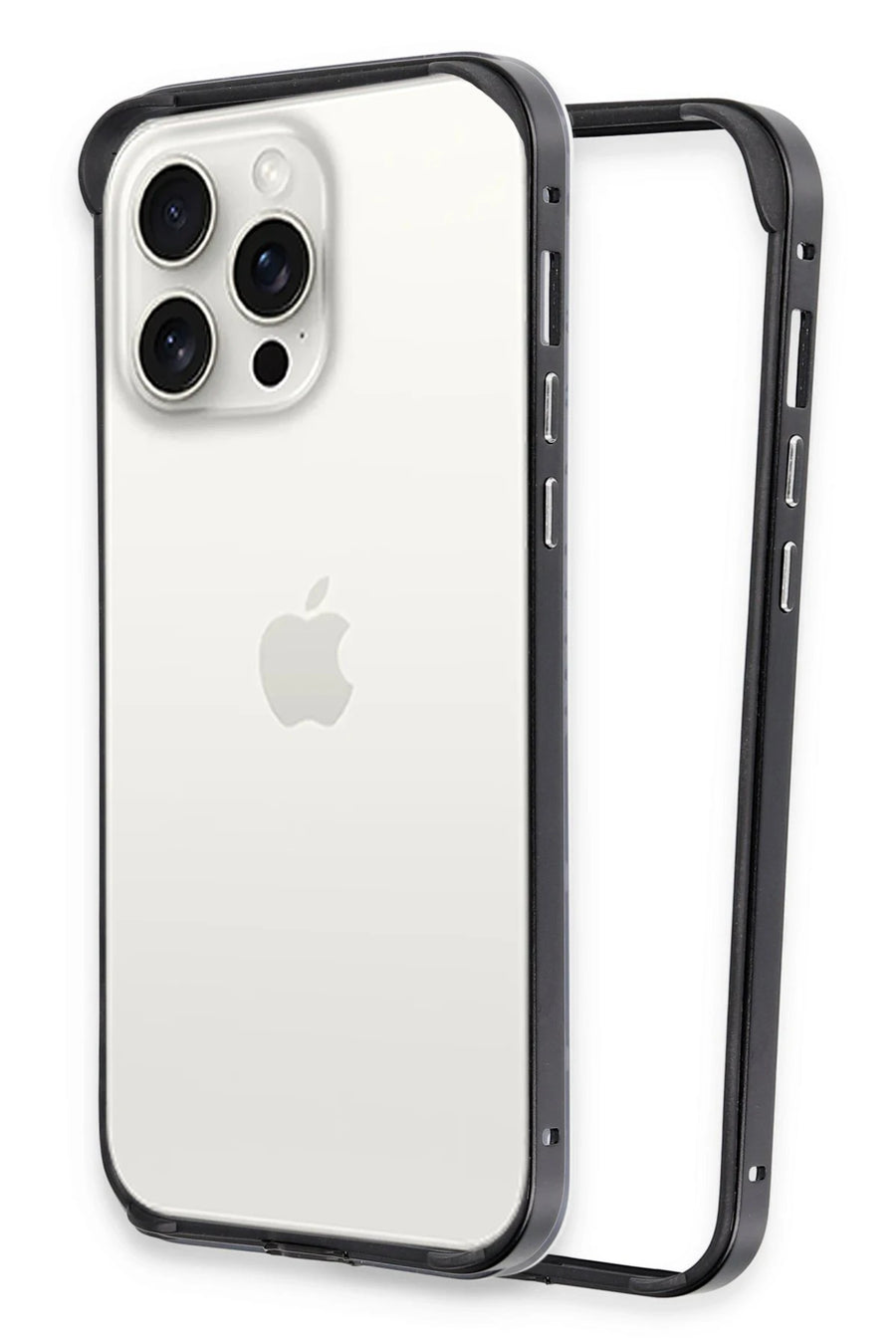 Joko Apple iPhone 15 Pro Max Land Bumper Koruma Kapak - Siyah