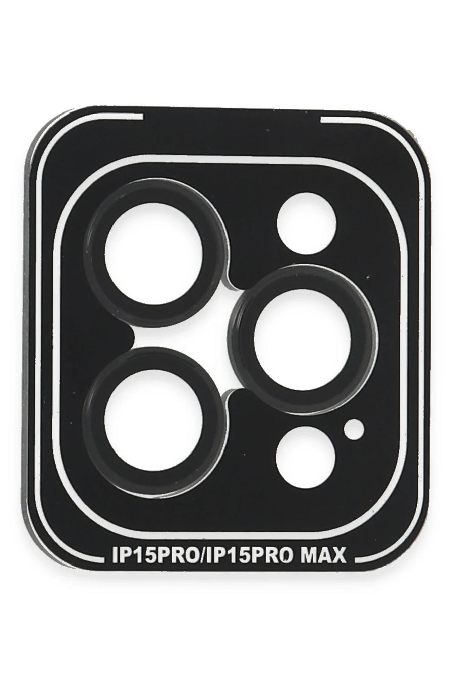 Joko Apple iPhone 15 Pro Max PVD Metal Kamera Lens - Siyah