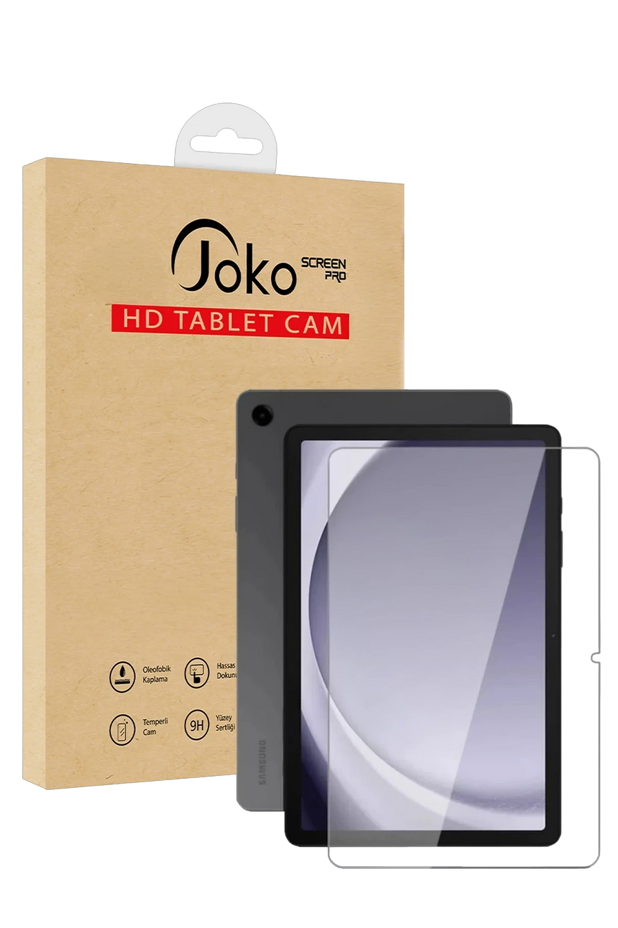 Joko Samsung Galaxy Tab A9 Plus HD Tablet Cam Ekran Koruyucu - Şeffaf