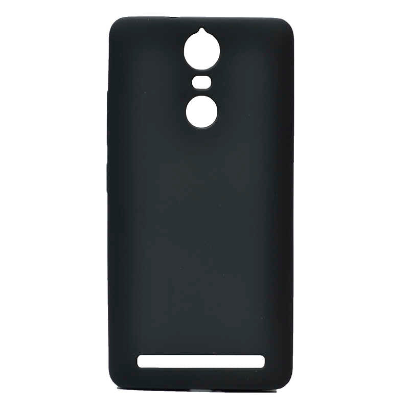 Lenovo K5 Note Kılıf Zore Premier Silikon Kılıf - Siyah