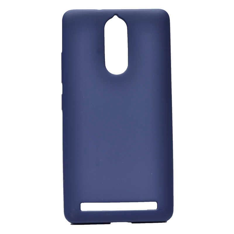 Lenovo K5 Note Kılıf Zore Premier Silikon Kılıf - Lacivert