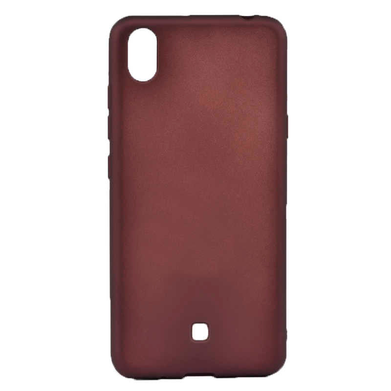 LG K20 2019 Kılıf Zore Premier Silikon Kılıf - Mürdüm
