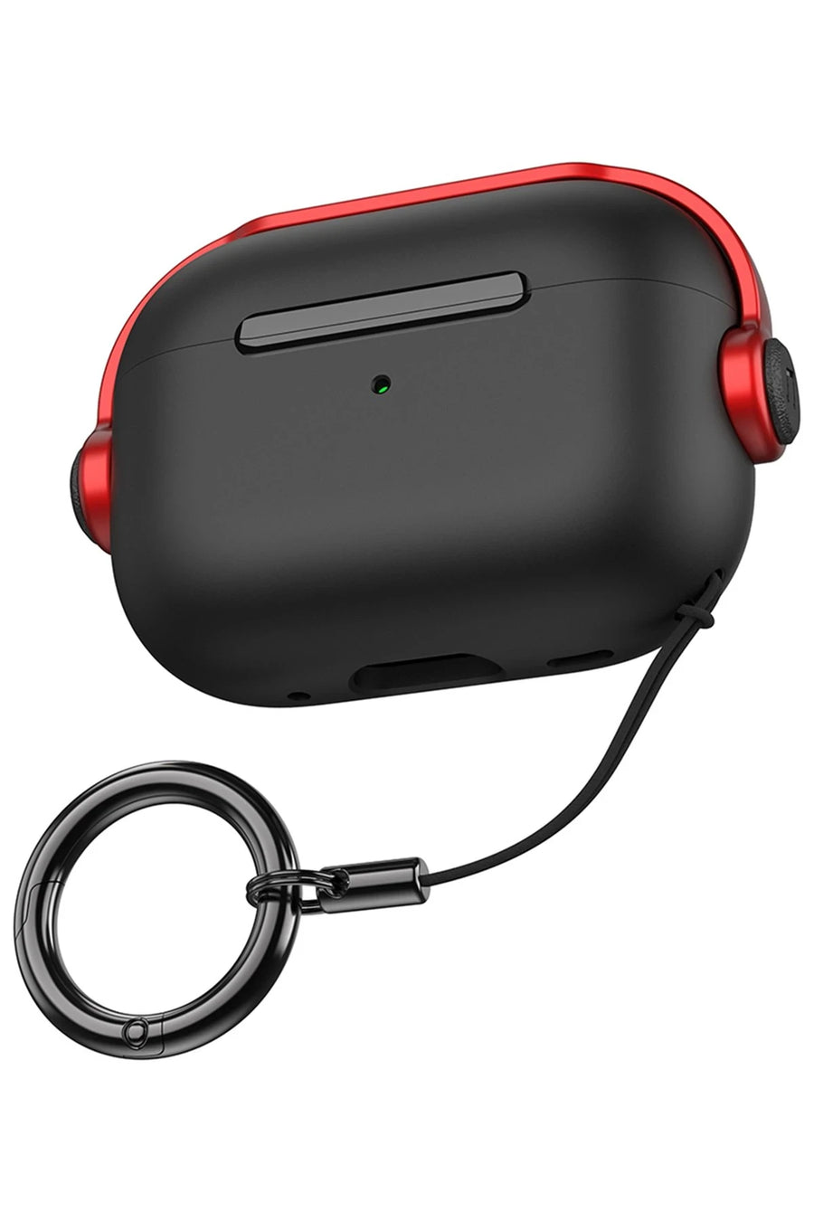 Newface Apple Airpods Pro 3 (3.nesil) Cool Kılıf - Siyah-Kırmızı