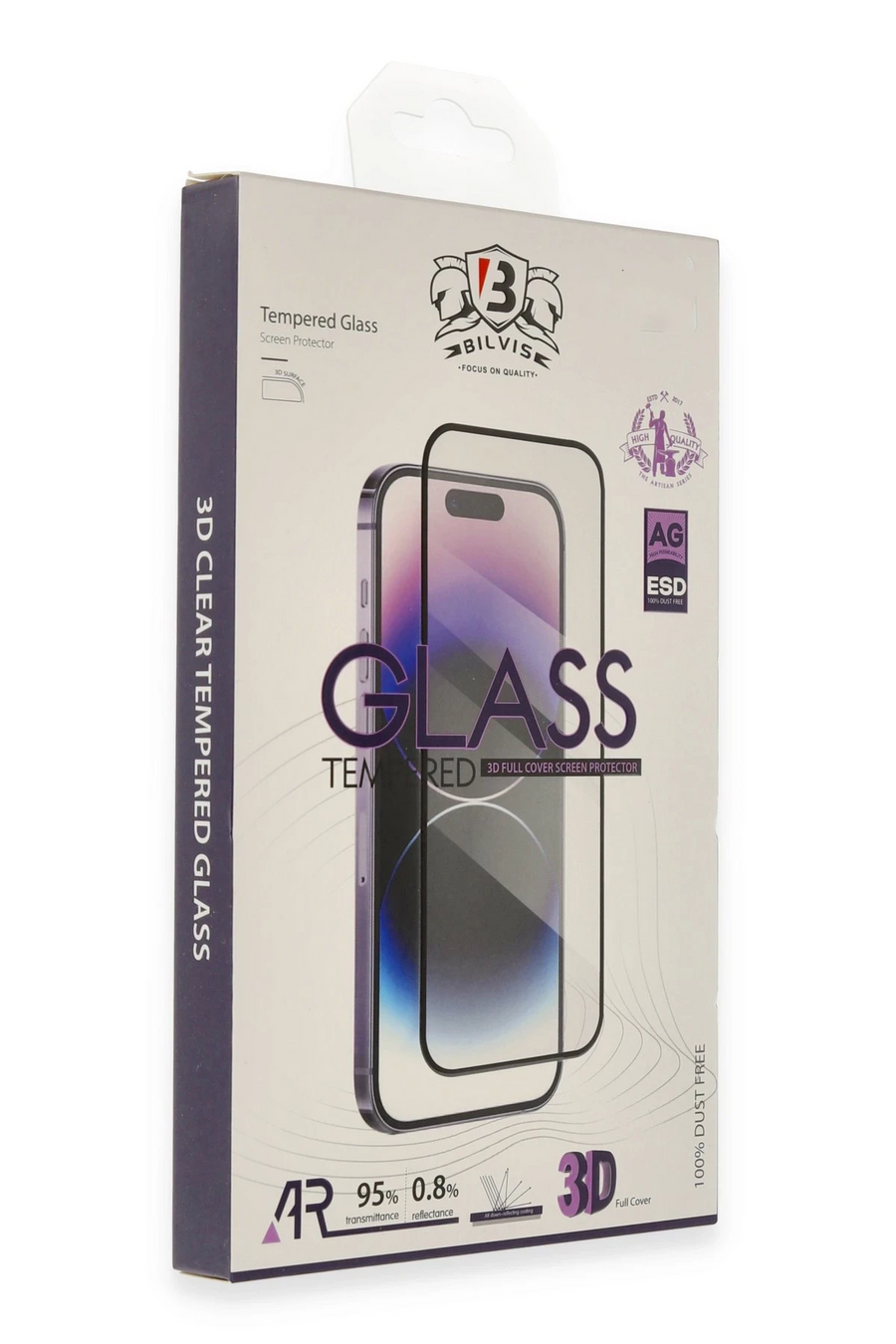 Newface Apple iPhone 14 Pro Bilvis 3D Cam Ekran Koruyucu