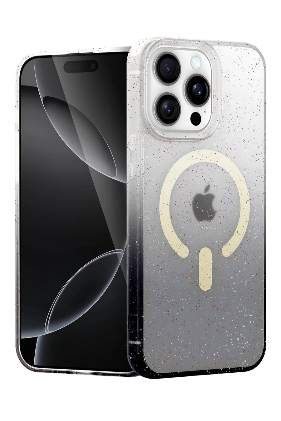 Newface Apple iPhone 14 Pro Pummel Shiny Magsafe Kapak - Siyah