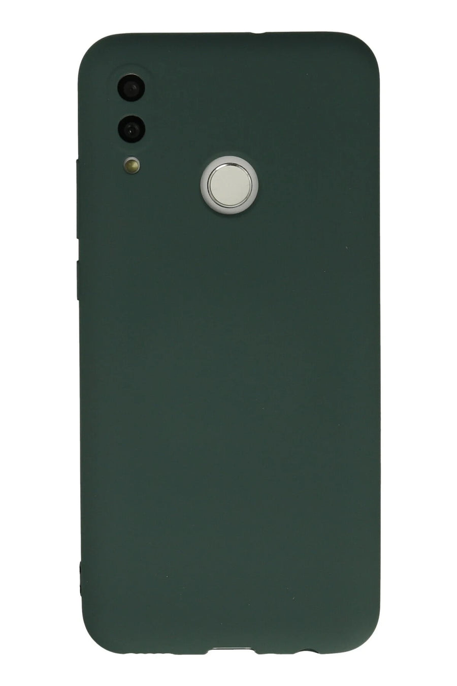 Newface Huawei P Smart 2019 Kılıf Nano içi Kadife Silikon - Koyu Yeşil
