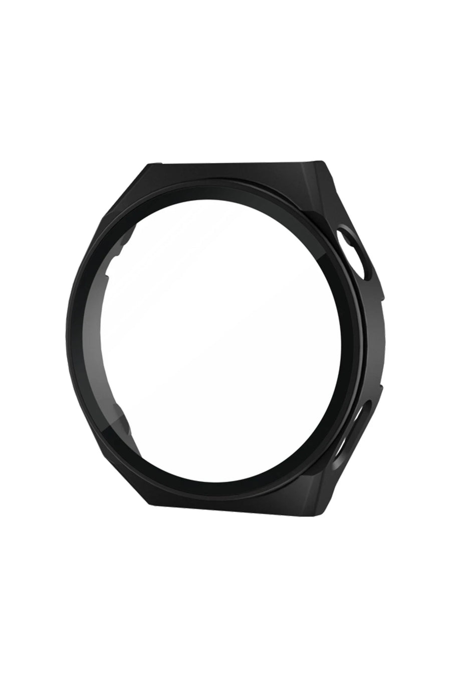 Newface Huawei Watch Fit 46mm Dota Camlı Kasa Ekran Koruyucu - Siyah