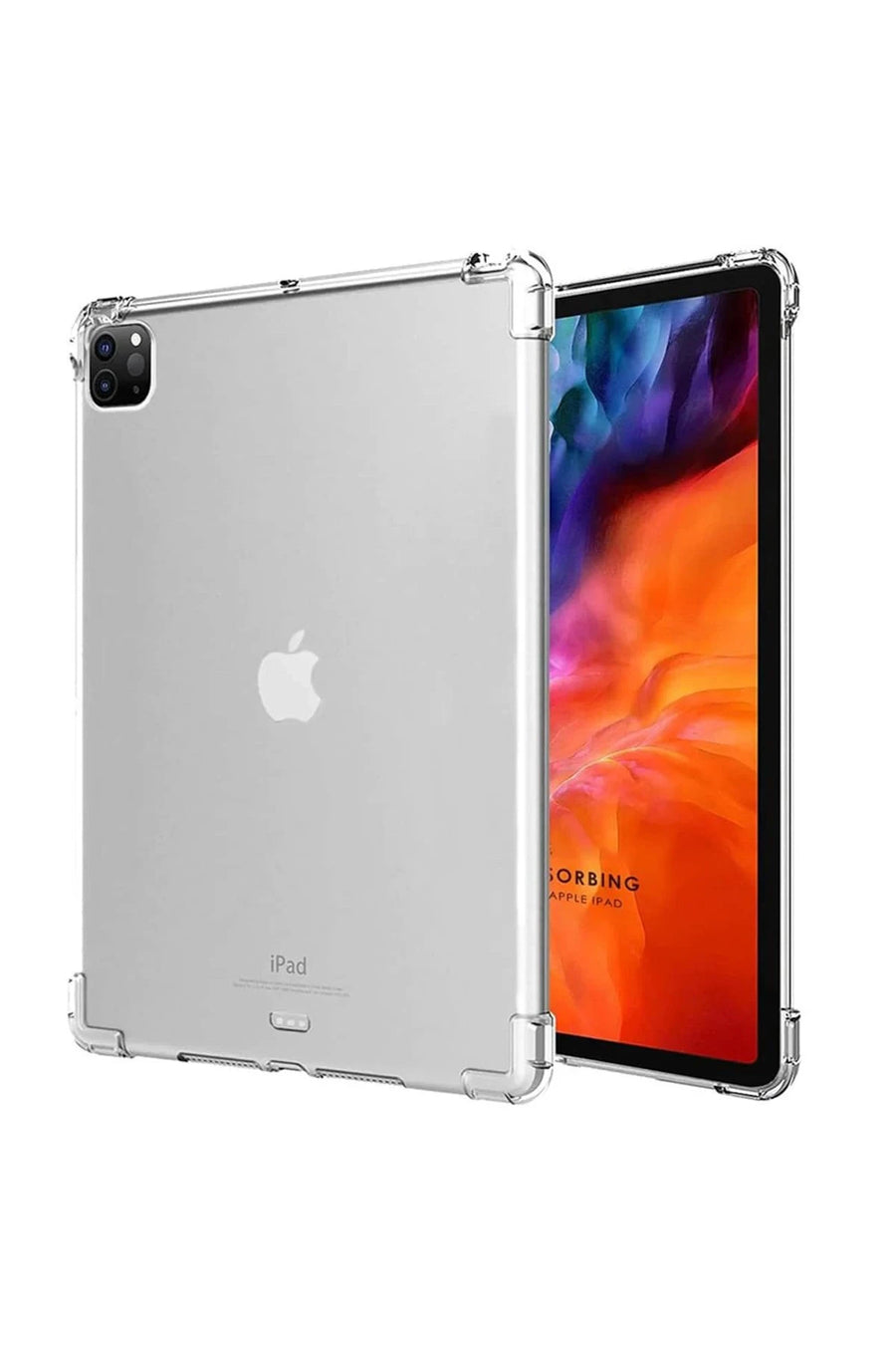 Newface Apple iPad Pro 11 (2018) Kılıf Anti Shock Tablet Silikon - Şeffaf
