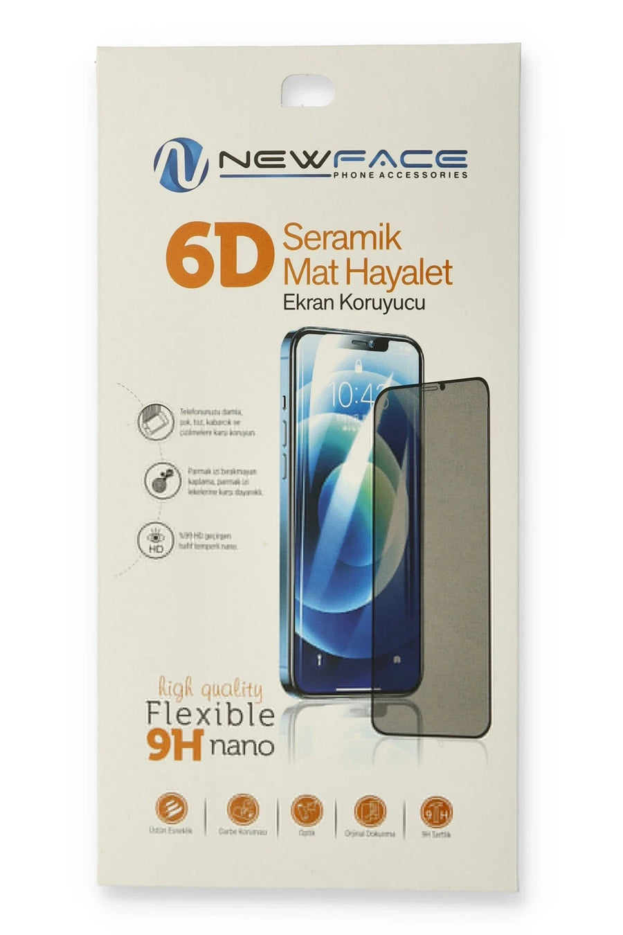 Newface Apple iPhone 11 6D Mat Seramik Hayalet Nano Ekran Koruyucu
