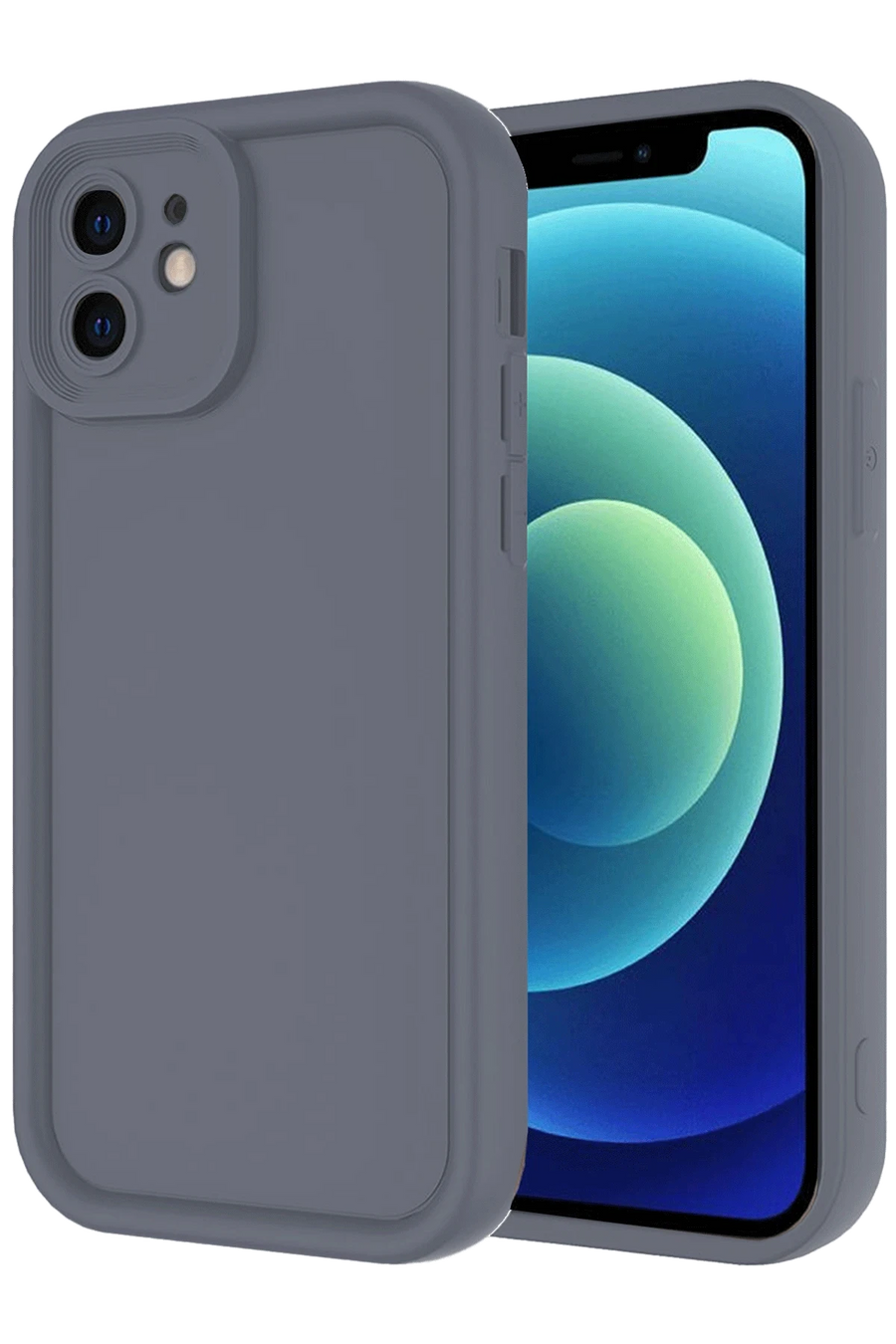 Newface Apple iPhone 11 Kılıf Viera Silikon - Gri